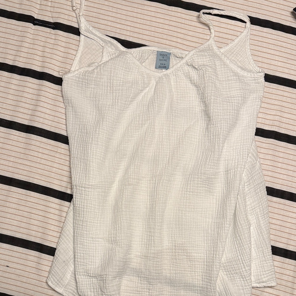 Shade & Shore Cream Swim Coverup